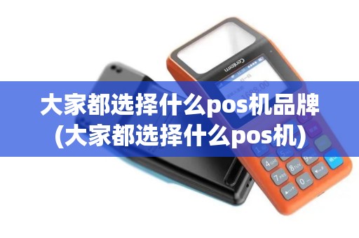 大家都选择什么pos机品牌(大家都选择什么pos机)
