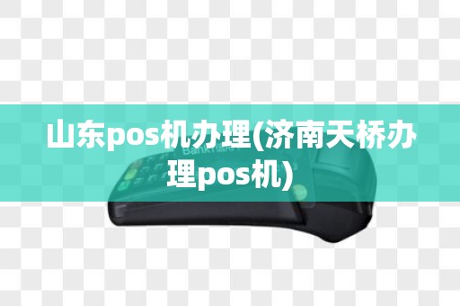 山东pos机办理(济南天桥办理pos机)