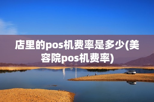 店里的pos机费率是多少(美容院pos机费率)