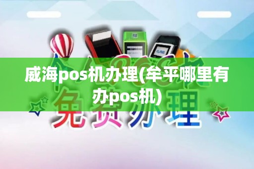威海pos机办理(牟平哪里有办pos机)