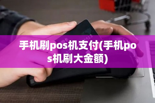 手机刷pos机支付(手机pos机刷大金额)