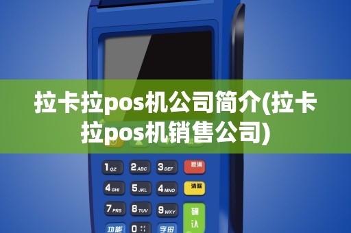 拉卡拉pos机公司简介(拉卡拉pos机销售公司)