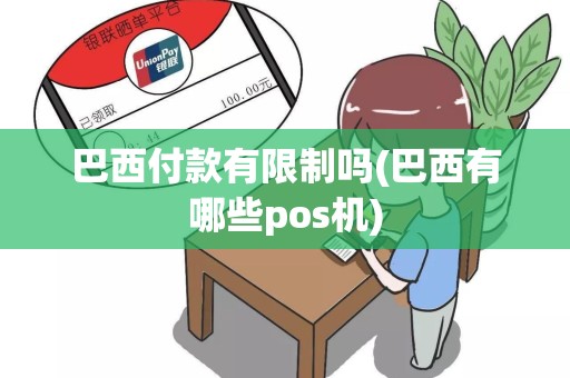 巴西付款有限制吗(巴西有哪些pos机)