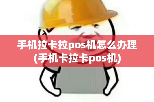 手机拉卡拉pos机怎么办理(手机卡拉卡pos机)