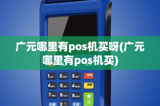 广元哪里有pos机买呀(广元哪里有pos机买)