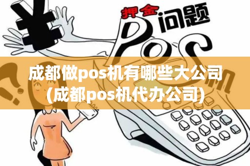 成都做pos机有哪些大公司(成都pos机代办公司)