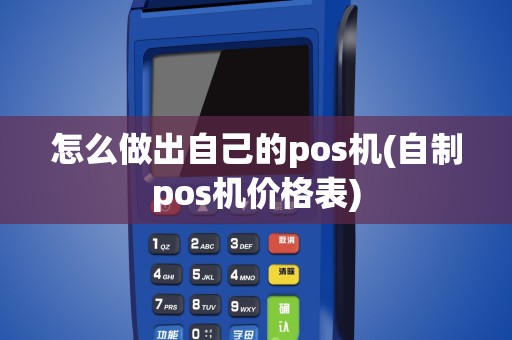 怎么做出自己的pos机(自制pos机价格表)
