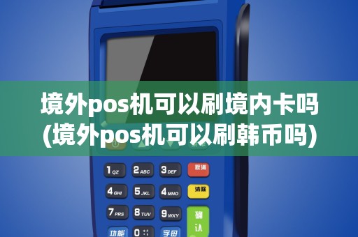 境外pos机可以刷境内卡吗(境外pos机可以刷韩币吗)