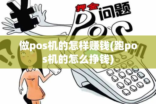 做pos机的怎样赚钱(跑pos机的怎么挣钱)
