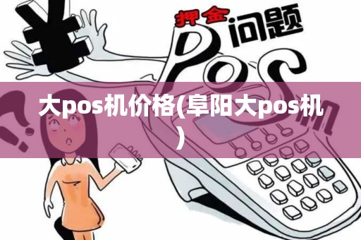 大pos机价格(阜阳大pos机)