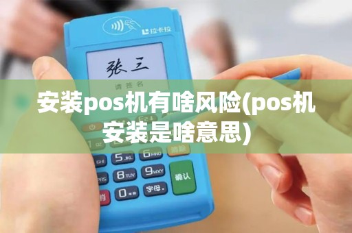 安装pos机有啥风险(pos机安装是啥意思)