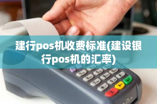建行pos机收费标准(建设银行pos机的汇率)
