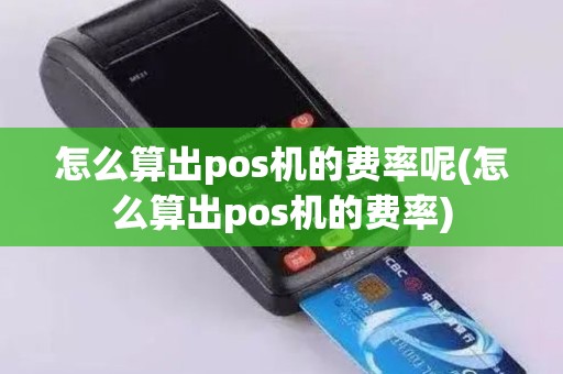 怎么算出pos机的费率呢(怎么算出pos机的费率)