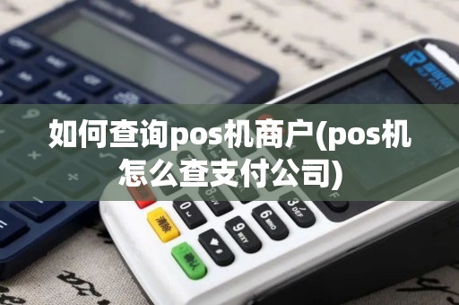 如何查询pos机商户(pos机怎么查支付公司)