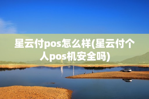 星云付pos怎么样(星云付个人pos机安全吗)