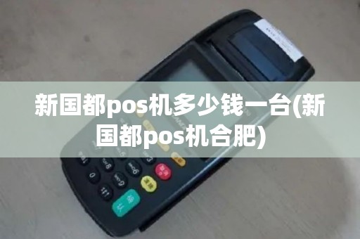 新国都pos机多少钱一台(新国都pos机合肥)