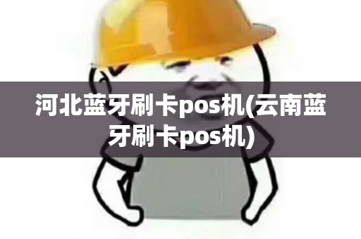 河北蓝牙刷卡pos机(云南蓝牙刷卡pos机)