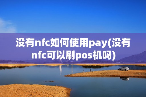 没有nfc如何使用pay(没有nfc可以刷pos机吗)