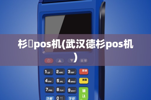 杉徳pos机(武汉德杉pos机)