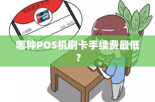 哪种POS机刷卡手续费最低？