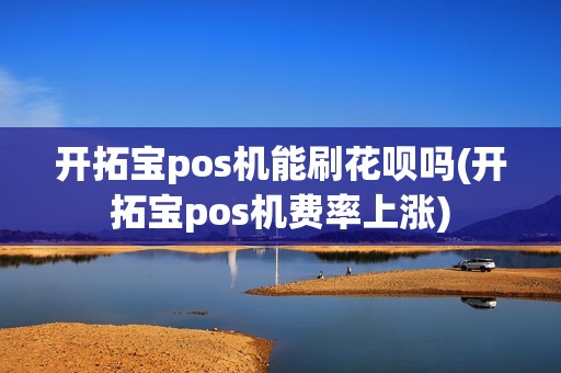 开拓宝pos机能刷花呗吗(开拓宝pos机费率上涨)