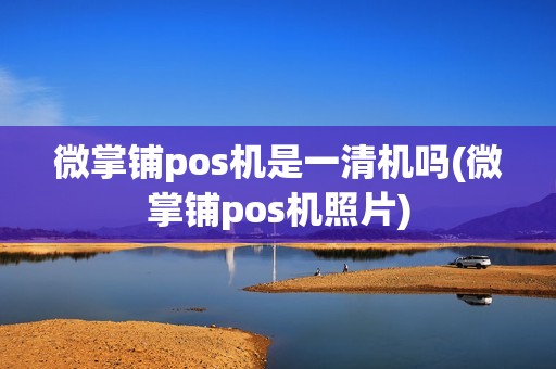 微掌铺pos机是一清机吗(微掌铺pos机照片)