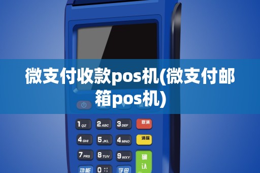微支付收款pos机(微支付邮箱pos机)