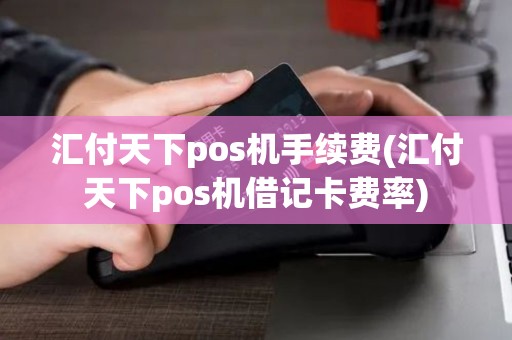 汇付天下pos机手续费(汇付天下pos机借记卡费率)