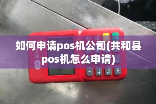 如何申请pos机公司(共和县pos机怎么申请)