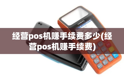 经营pos机赚手续费多少(经营pos机赚手续费)