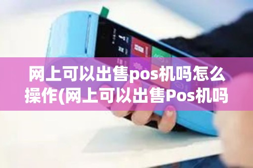 网上可以出售pos机吗怎么操作(网上可以出售Pos机吗)