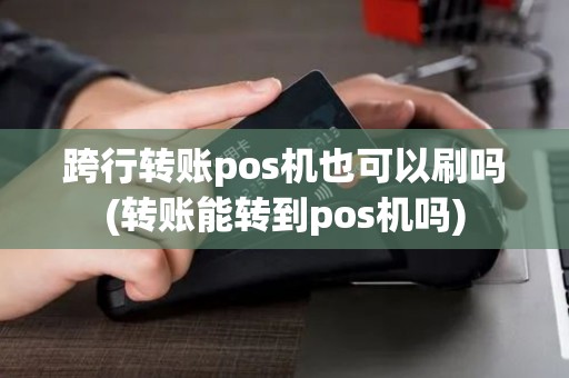 跨行转账pos机也可以刷吗(转账能转到pos机吗)