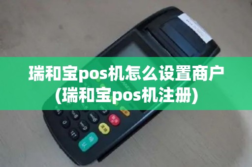 瑞和宝pos机怎么设置商户(瑞和宝pos机注册)