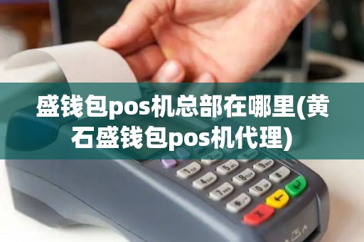 盛钱包pos机总部在哪里(黄石盛钱包pos机代理)