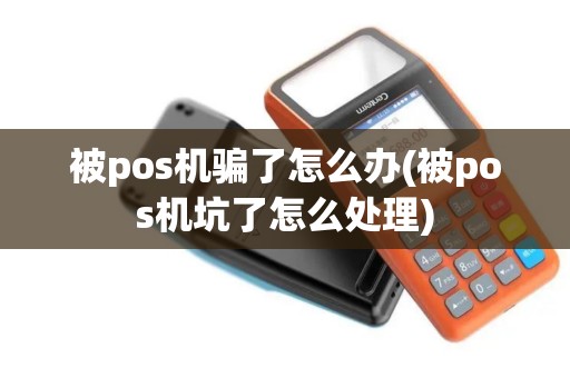 被pos机骗了怎么办(被pos机坑了怎么处理)