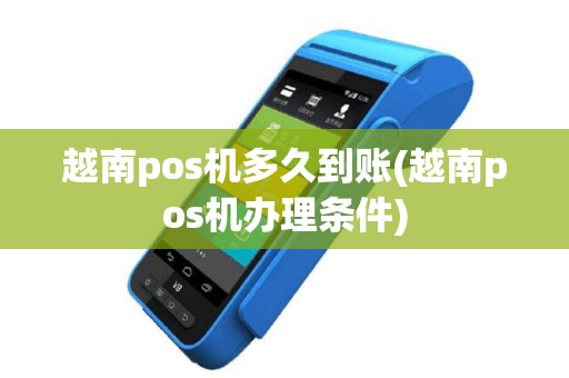 越南pos机多久到账(越南pos机办理条件)