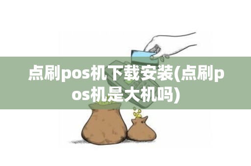 点刷pos机下载安装(点刷pos机是大机吗)