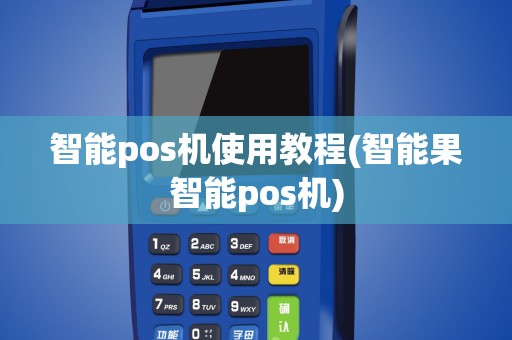 智能pos机使用教程(智能果智能pos机)
