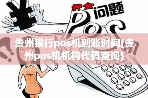 贵州银行pos机到账时间(贵州pos机机构代码查询)