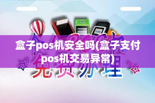 盒子pos机安全吗(盒子支付pos机交易异常)
