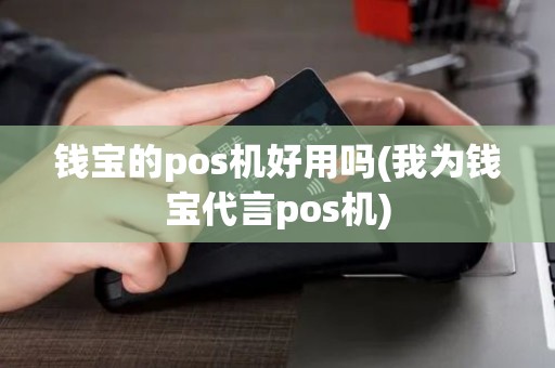 钱宝的pos机好用吗(我为钱宝代言pos机)