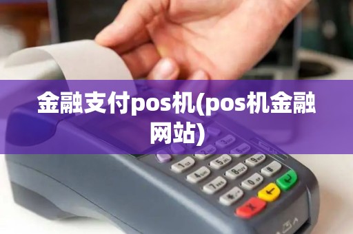 金融支付pos机(pos机金融网站)