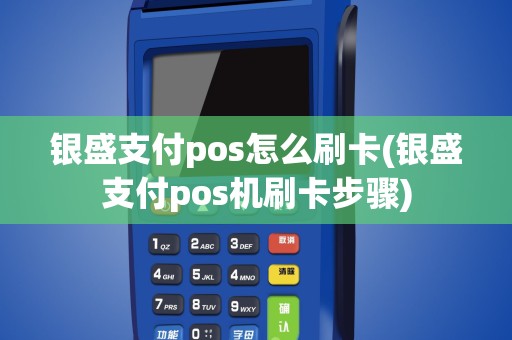 银盛支付pos怎么刷卡(银盛支付pos机刷卡步骤)