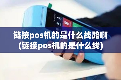 链接pos机的是什么线路啊(链接pos机的是什么线)