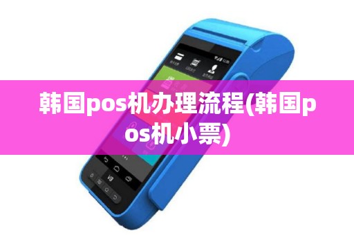 韩国pos机办理流程(韩国pos机小票)