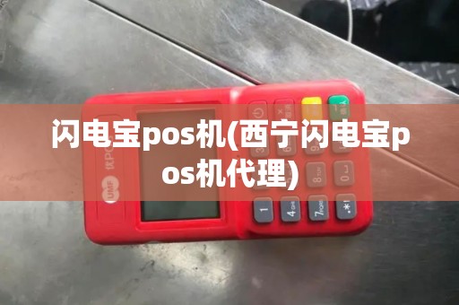 闪电宝pos机(西宁闪电宝pos机代理)