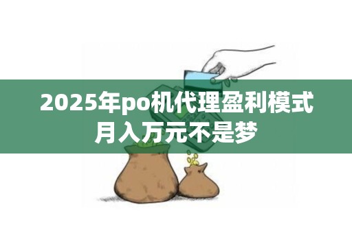 2025年po机代理盈利模式月入万元不是梦
