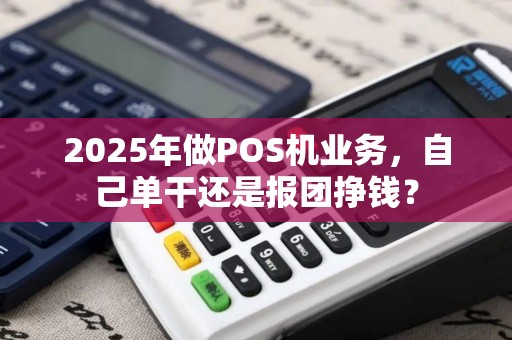 2025年做POS机业务，自己单干还是报团挣钱？