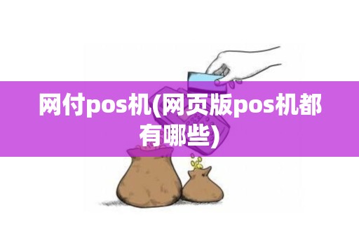 网付pos机(网页版pos机都有哪些)