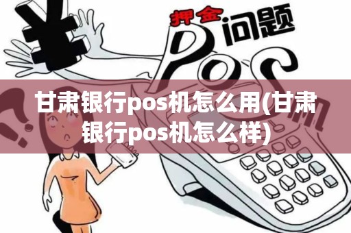 甘肃银行pos机怎么用(甘肃银行pos机怎么样)